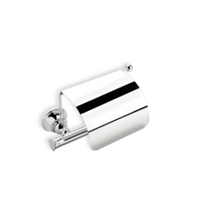 Brass Toilet Roll Holder with Cover